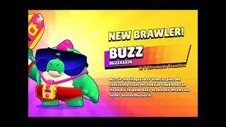 New Brawler, Buzz Unlock, @BrawlStars #Shorts #BrawlStars
