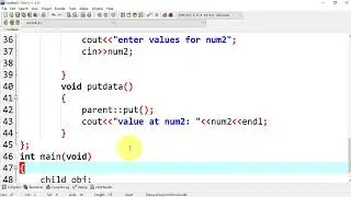 Lecture-29| Inheritance Conceptual Explanation with Example in [Urdu/Hindi]