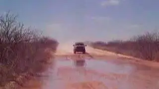 wade hits mud at 60 mph in diesel