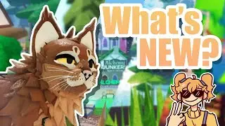 Back Into The WILD Checking What's New! Roblox WCUE