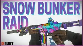 RUST | SOLO SNOW BUNKER RAID