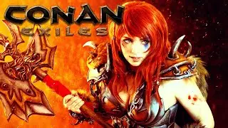 THE ADVENTURE OF THE BARBARIAN WIFE / Conan Exiles Turkish Gameplay - Episode 1