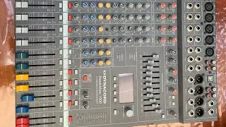 DYNACORD PM1000-3 FX Repair @Hetztronics-Tech-Co