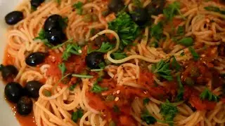 Pasta Alla  Puttanesca Recipe | Meal in minutes | 