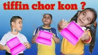 Janvi ka Tiffin ho Gaya chori | funny story |moral story for kids