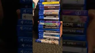 ASMR Tapping PlayStation4 Games For Tingles😌 