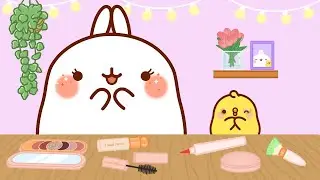 Molang and Piu Piu: Pop Star Makeup Tutorial ✨💄