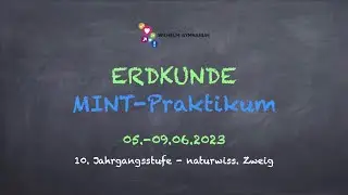 Erdkunde MINT-Praktikum