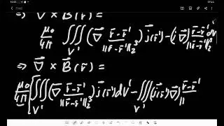 Das Gesetz von Ampere  ( Elektrischer Strom und Magnetfeld / Partielle Differentialgleichung )