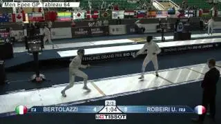 Rio 2015 ME GP T64 01 blue Robeiri U FRA vs Bertolazzi M ITA