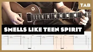 Nirvana - Smells Like Teen Spirit - Guitar Tab | Lesson | Cover | Tutorial