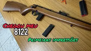(Unboxing) RIFLE 22 CBC modelo 8122 - primeiras impressões - me surpreendeu !
