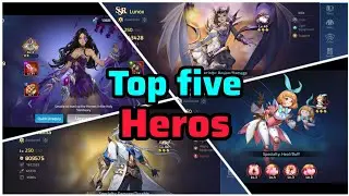 Top five Most popular heros of mobile legends adventure