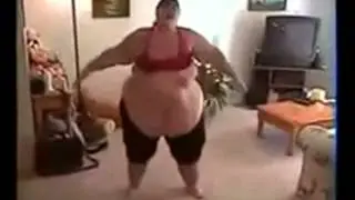 Смешные танцы толстых людей  Приколы смотреть всем!