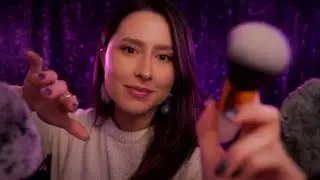 ASMR That Will Knock You Out Fast 💤🌧️ Mic Brushing, Whispers & Spiral Hand Movements for Sleep