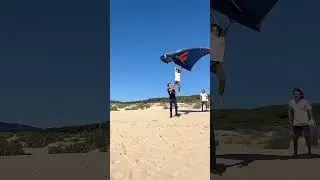 AIR SURFING! Giant HUMAN KITES 