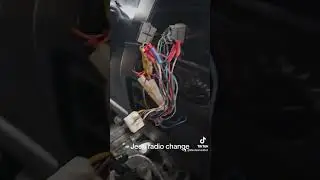 new radio in the jeep