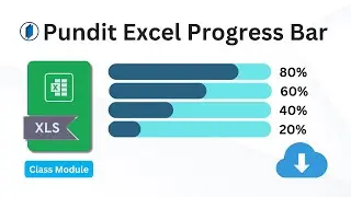 Pundit Excel Progress Bar - Trailer