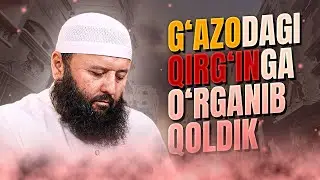 G‘azodagi qirg‘inga o‘rganib qoldik | Shayx Sodiq Samarqandiy 