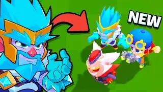 NEW Ice World Characters First Actual Gameplay (Squad Busters Update)