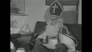 Godfried Bomans als hulp-Sinterklaas - 1967