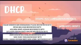 Workshop2Group3 - Installation and Configuration DHCP Service