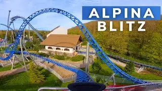 🎡Alpina Blitz on ride - Nigloland | ROLLER COASTER POV