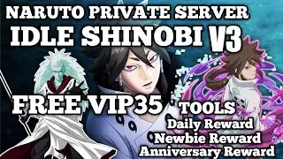 NARUTO PRIVATE SERVER IDLE SHINOBI V3