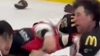Danick Malouin vs Alexandre Carrier (other angle), Feb 8th 2024