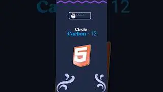 carbon 12 Design || with free source code #programming #shorts #foryou #coding