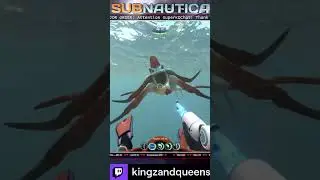 Reaper in Subnautica cheating! 