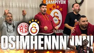 OSIMHEN MÜTHİŞ RÖVEŞATA ATTI GALATASARAYLILAR ÇILDIRDI ! | Antalyaspor 0-3 Galatasaray