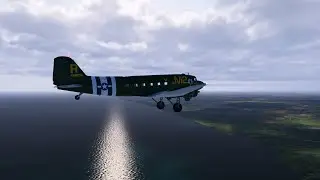 X-Plane 11.34 D-Day Commemorative Group Flight