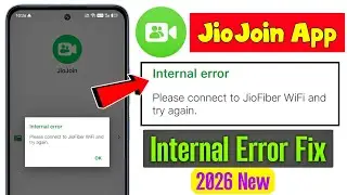 jio join app internal error problem | jiojoin app not working internal error | jiojoin not working