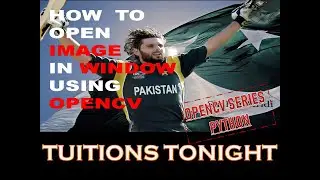 How to display images on opening window using 