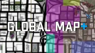 GlobalMap+ - Глобальная карта SAMP