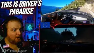 American Reacts to Going for Morning Drives in Europe