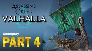 Assassin's Creed Valhalla Gameplay Part 4 - To England! or Valhalla! #assassinscreed #valhalla