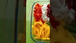 Colourful salad plate #salad #weightloss