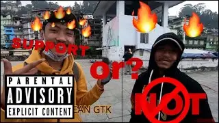 Asking people if they support local Rap or not || Gangtok Sikkim