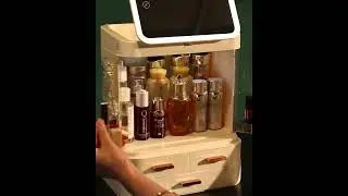 Joybos® Multifunctional Makeup Case With Rotatable LED Mirror