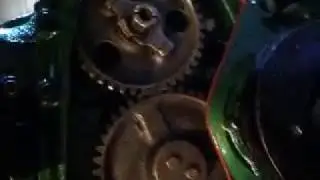 двигатель А-01 в разрезе