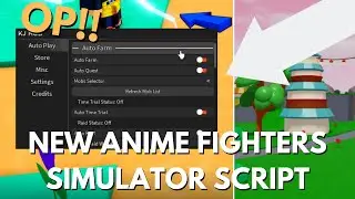 Roblox Anime Fighters NEW *OP* SCRIPT!