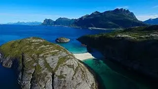 Norwegian Nature: Hovdsundet beach outside Bodø city