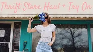 THRIFT STORE HAUL FT. MY NEW PLACE!