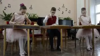 Ларго. Фанипольская ДШИ. Ансамбль цимбалистов, 9-10 лет