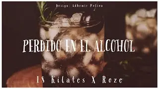 18 Kilates - Perdido en el alcohol (feat. Roze) - Single (Promoción)