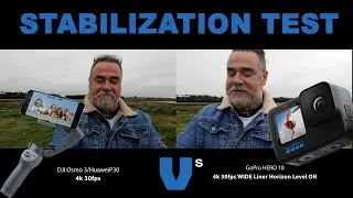 GoPro Hero 10 Black Stabilization Test & Comparison Vs. Gimbal  