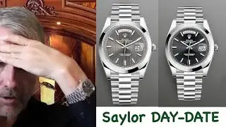 Billionaire Watch - Michael Saylor Platinum Rolex DAY-DATE 40
