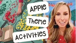 Pre-K and Kindergarten Apple Theme Activities for Fall